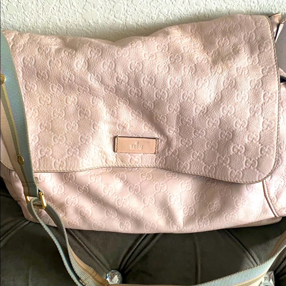 Gucci diaper bag